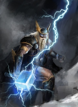 Thor: Norse God of Thunder and Lightning